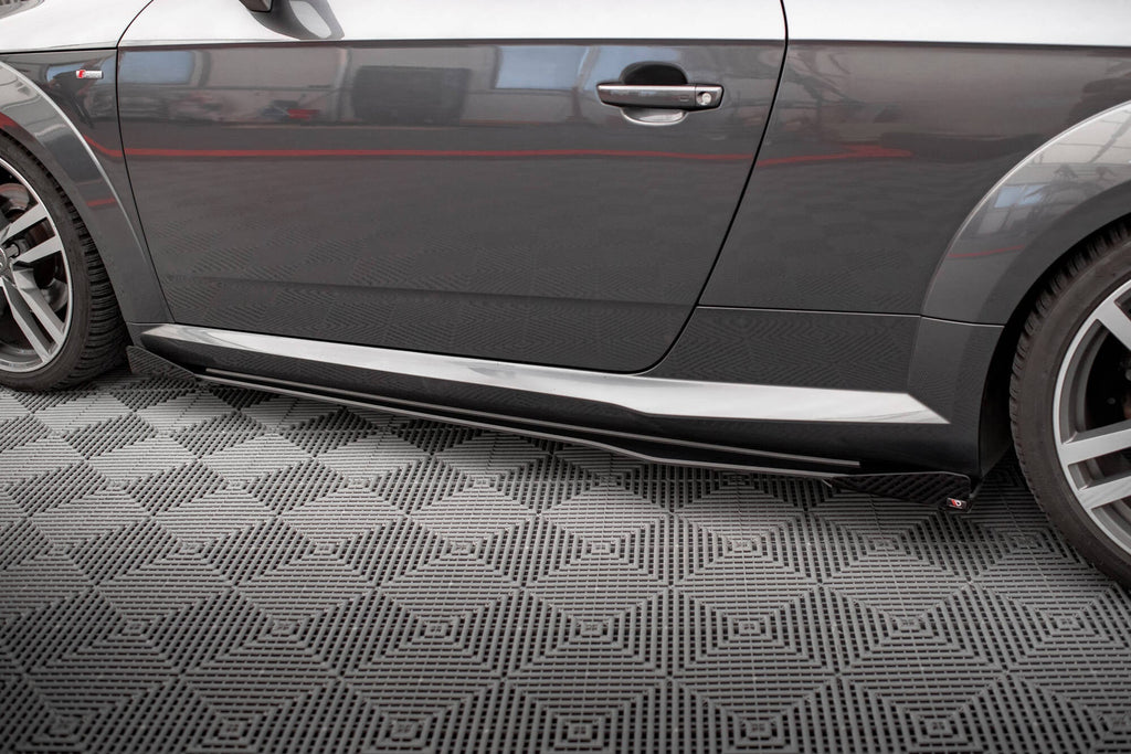 Maxton Design Street Pro Side Skirts Diffusers + Flaps para Audi TT S / S-Line 8S - imagen 3
