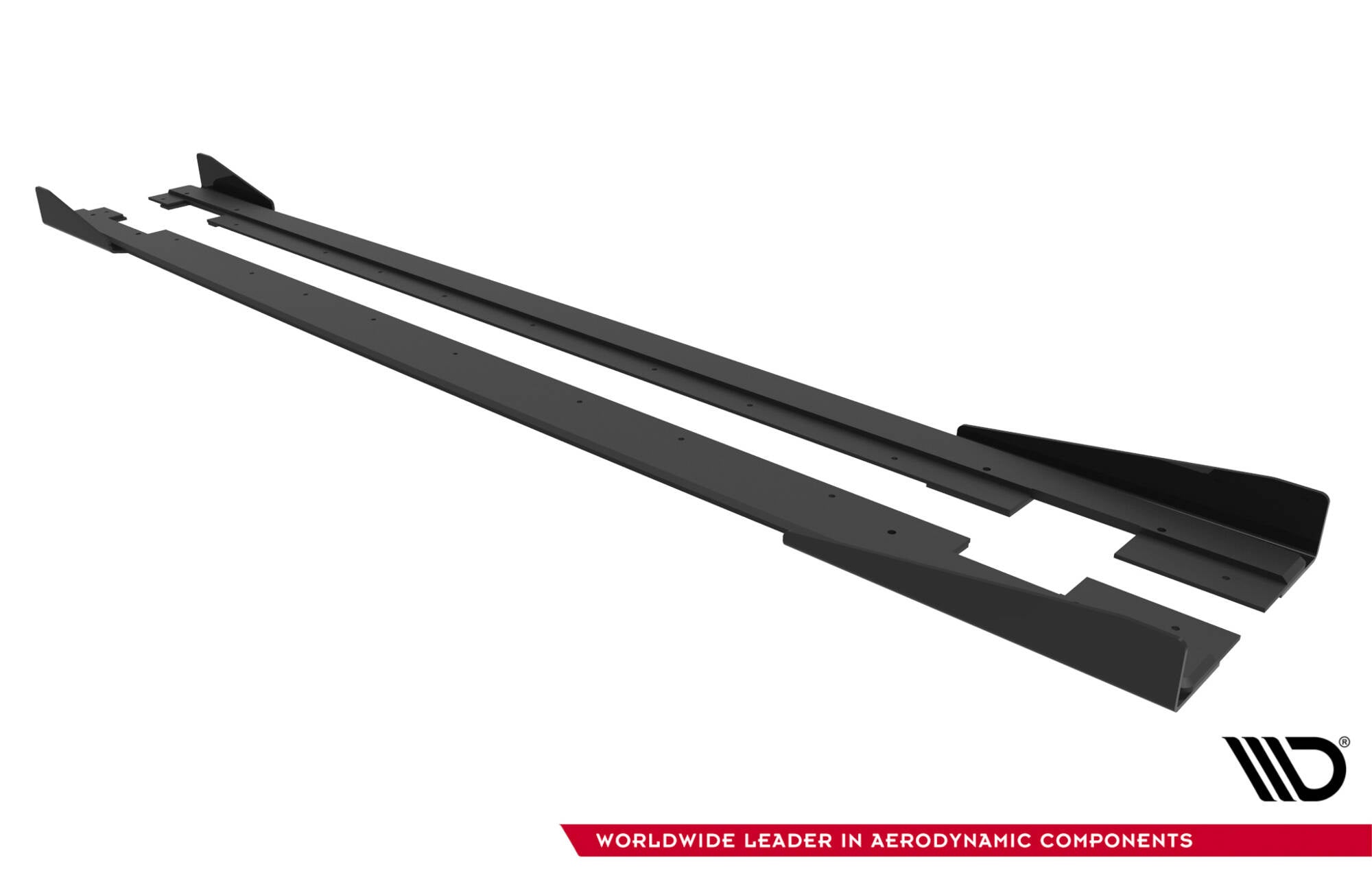 Maxton Design Street Pro Side Skirts Diffusers + Flaps para Audi TT S / TT S-Line 8J Facelift - imagen 7