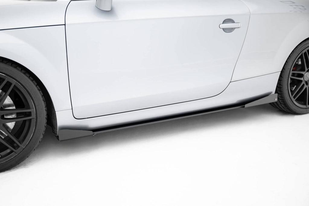 Maxton Design Street Pro Side Skirts Diffusers + Flaps para Audi TT S / TT S-Line 8J Facelift - imagen 1