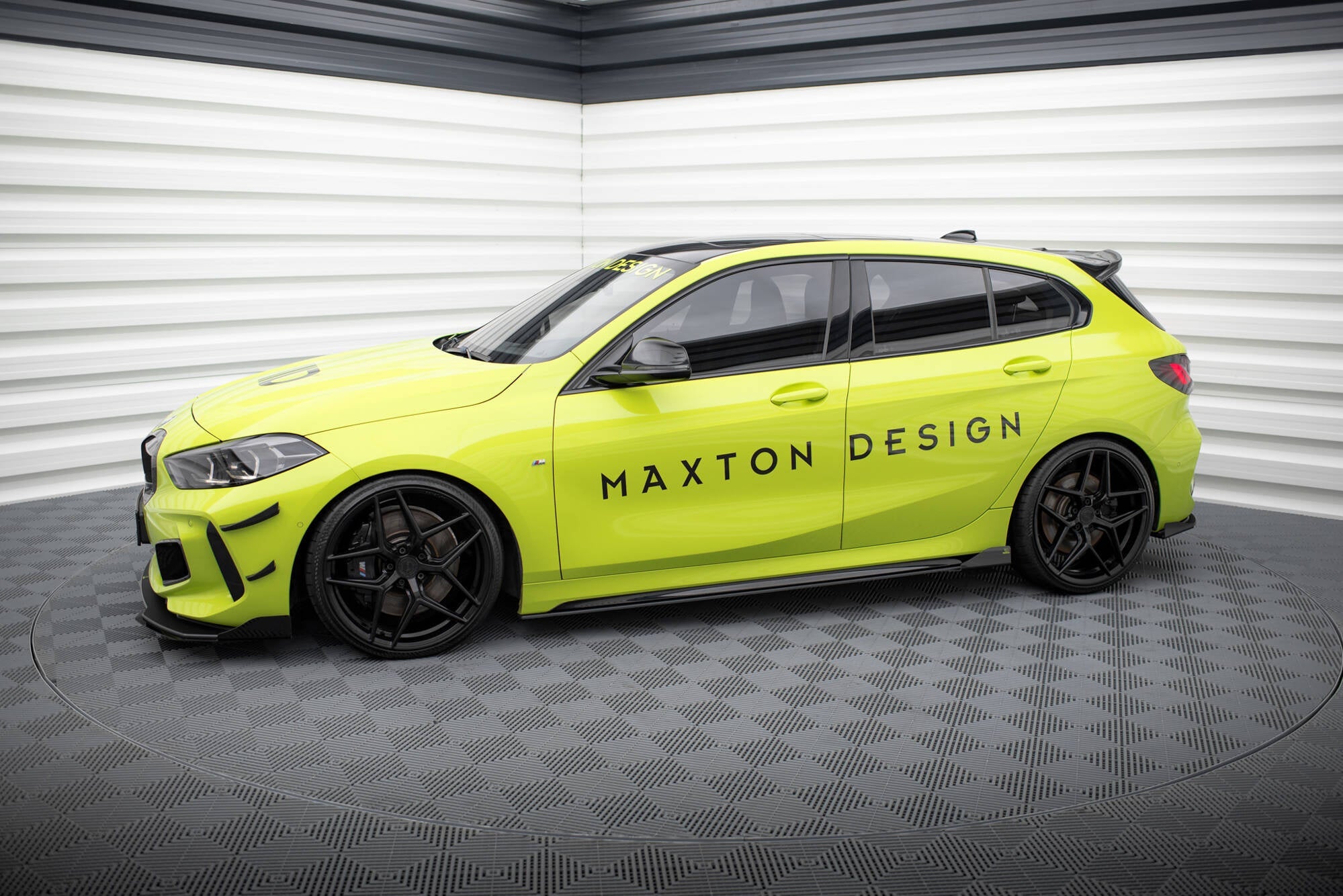 Maxton Design Street Pro Side Skirts Diffusers + Flaps para BMW 1 M-Pack / M135i / 128ti F40 - imagen 2