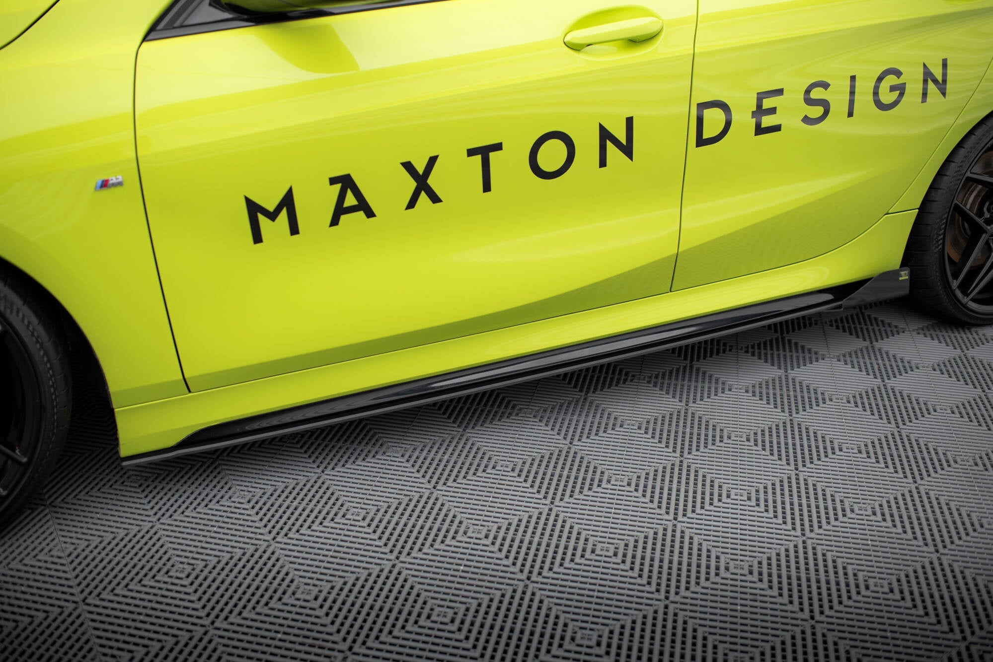 Maxton Design Street Pro Side Skirts Diffusers + Flaps para BMW 1 M-Pack / M135i / 128ti F40 - imagen 1