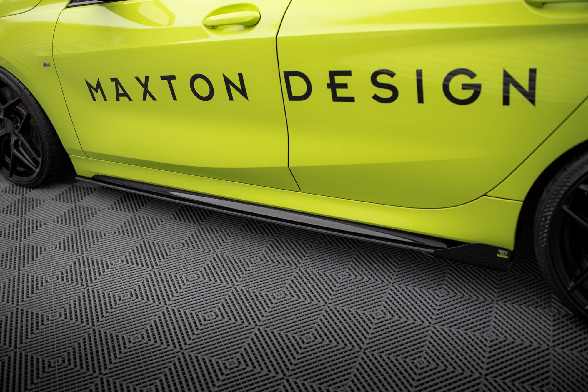 Maxton Design Street Pro Side Skirts Diffusers + Flaps para BMW 1 M-Pack / M135i / 128ti F40 - imagen 3