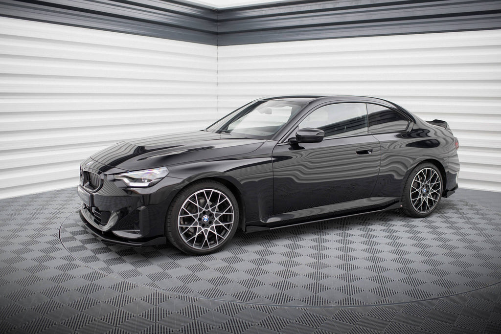 Maxton Design Street Pro Side Skirts Diffusers + Flaps para BMW 2 Coupe G42 - imagen 2