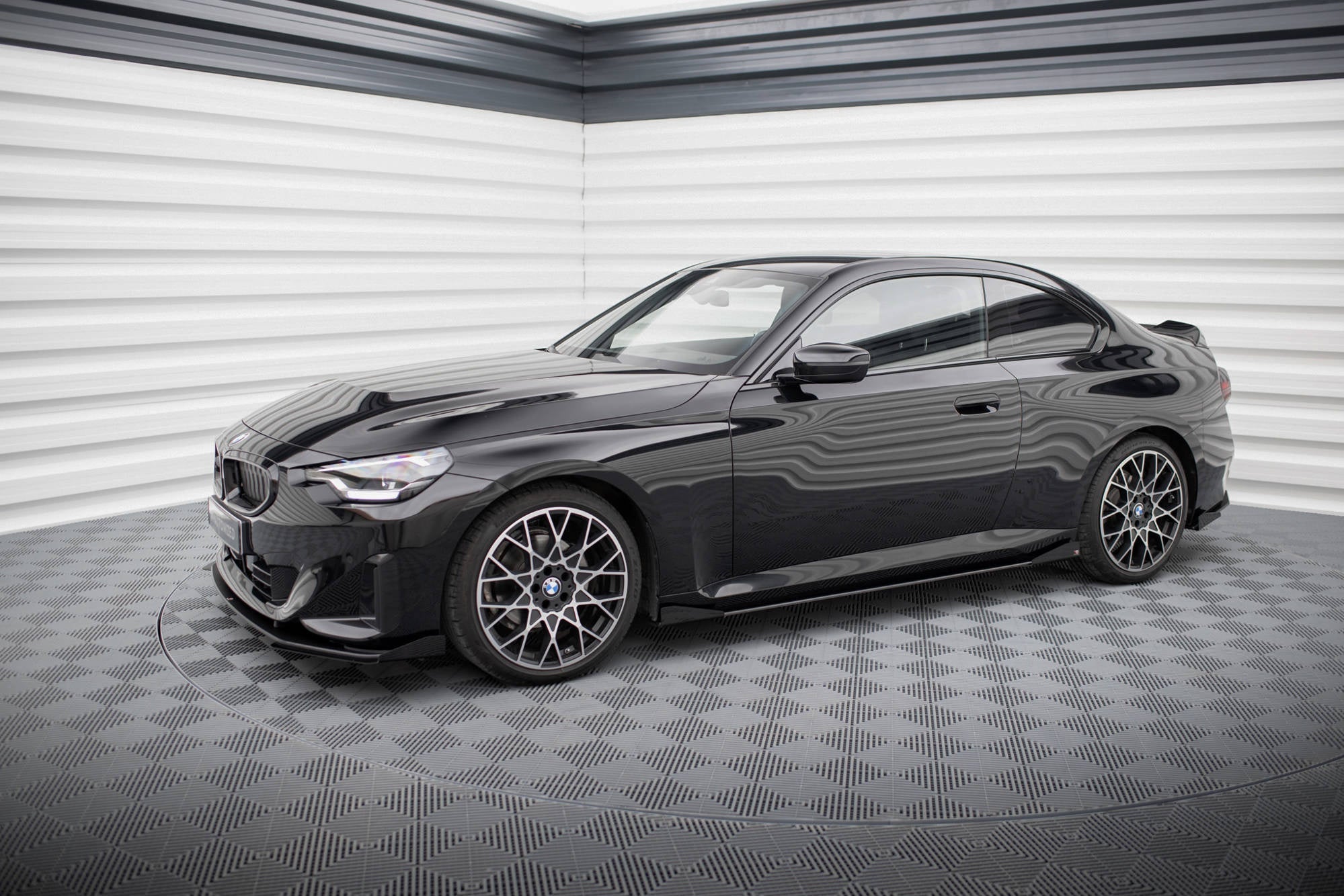 Maxton Design Street Pro Side Skirts Diffusers + Flaps para BMW 2 Coupe G42 - imagen 2