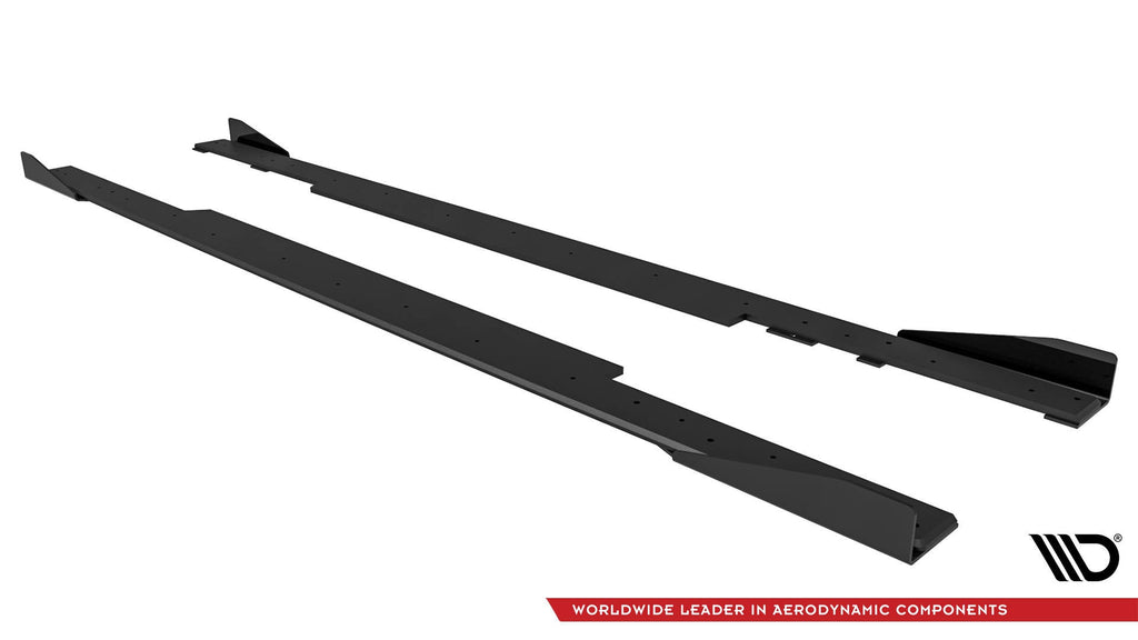 Maxton Design Street Pro Side Skirts Diffusers + Flaps para BMW 2 Coupe G42 - imagen 5