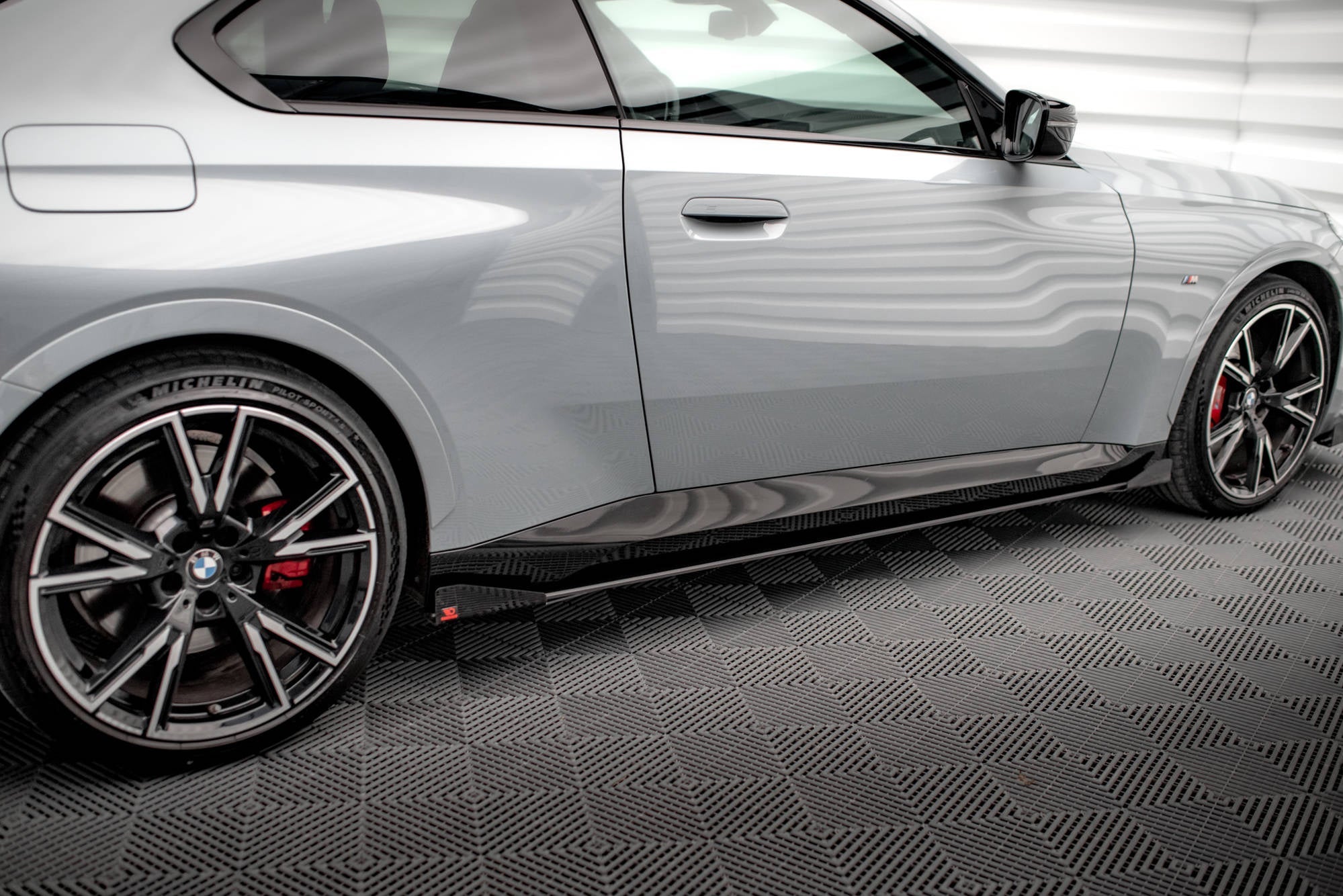 Maxton Design Street Pro Side Skirts Diffusers + Flaps para BMW 2 Coupe M-Pack / M240i G42 - imagen 2
