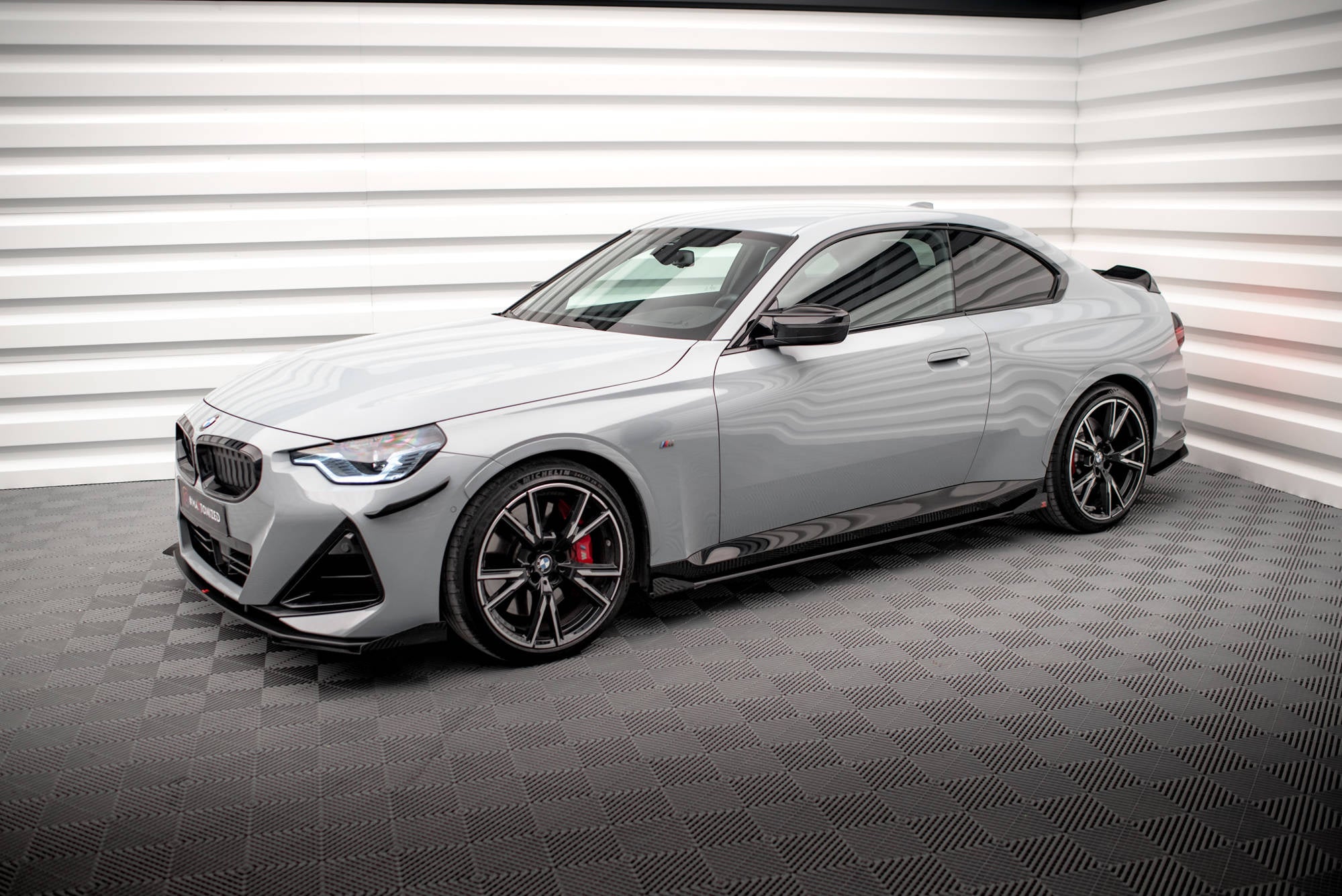 Maxton Design Street Pro Side Skirts Diffusers + Flaps para BMW 2 Coupe M-Pack / M240i G42 - imagen 3