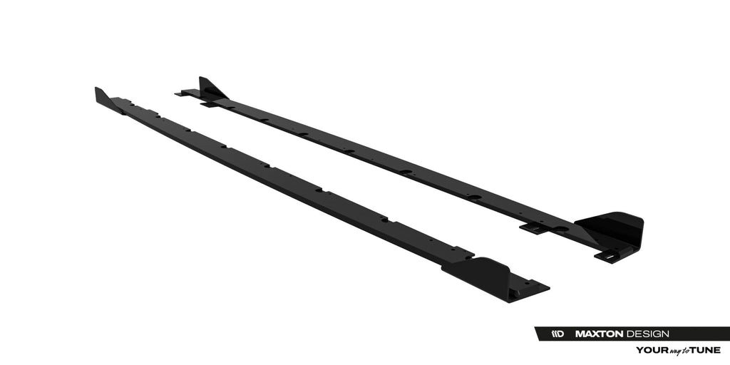 Maxton Design Street Pro Side Skirts Diffusers + Flaps para BMW 2 M-Pack / M235i Gran Coupe F74 - imagen 7