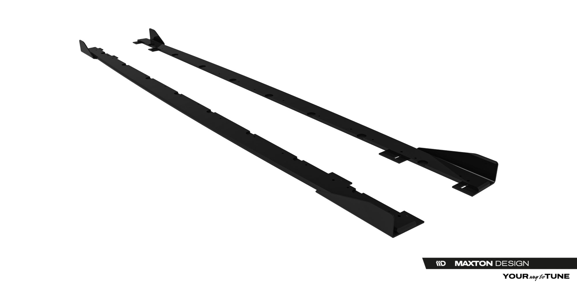 Maxton Design Street Pro Side Skirts Diffusers + Flaps para BMW 2 M-Pack / M235i Gran Coupe F74 - imagen 8