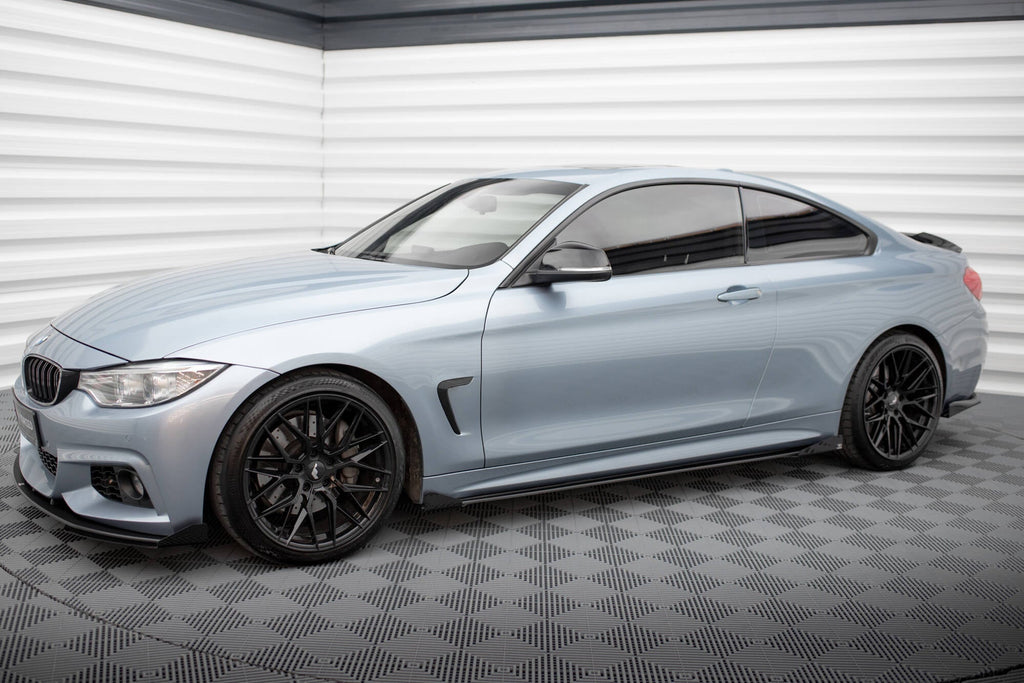 Maxton Design Street Pro Side Skirts Diffusers + Flaps para BMW 4 Coupe / Gran Coupe / Cabrio M-Pack F32 / F36 / F33 - imagen 2