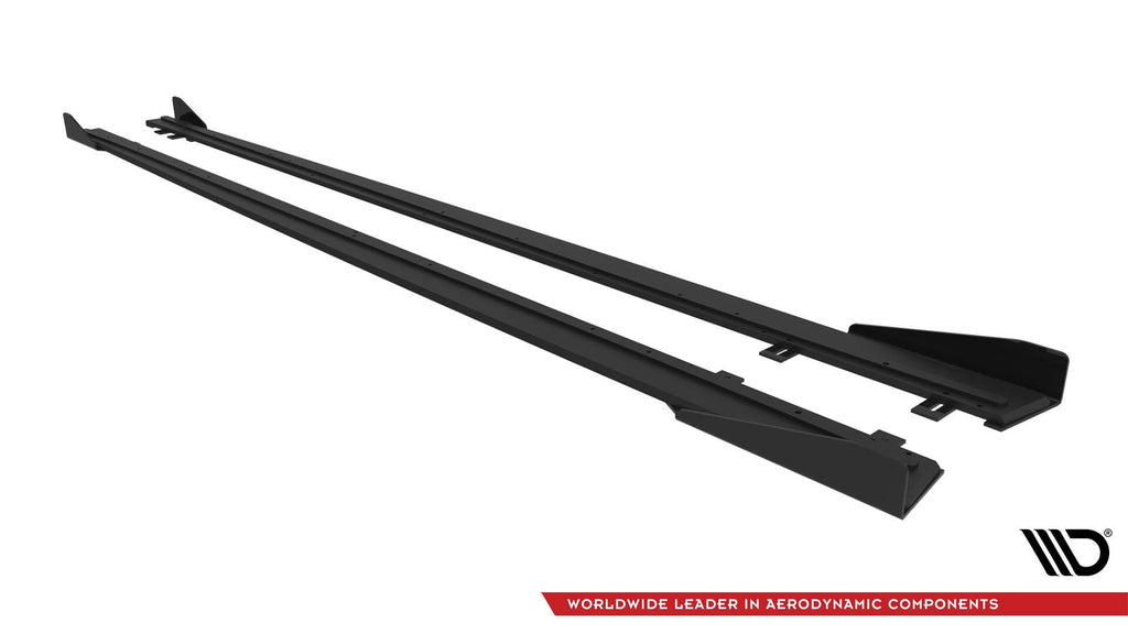 Maxton Design Street Pro Side Skirts Diffusers + Flaps para BMW 4 Coupe / Gran Coupe / Cabrio M-Pack F32 / F36 / F33 - imagen 4