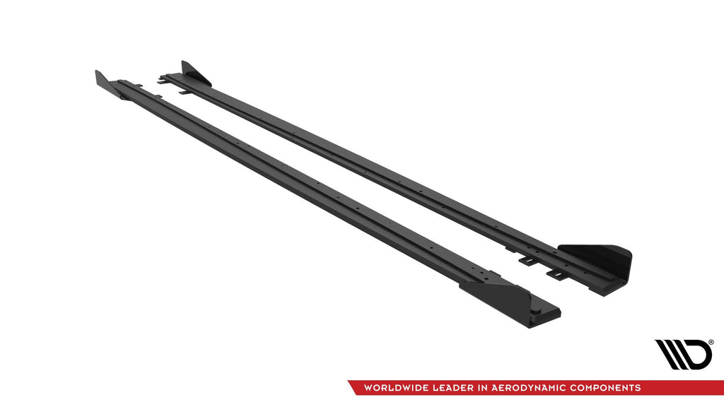Maxton Design Street Pro Side Skirts Diffusers + Flaps para BMW 4 Coupe / Gran Coupe / Cabrio M-Pack F32 / F36 / F33 - imagen 5