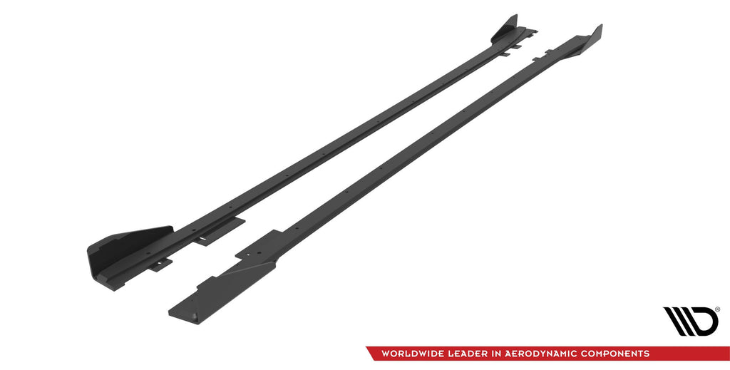 Maxton Design Street Pro Side Skirts Diffusers + Flaps para BMW 4 Gran Coupe F36 - imagen 4
