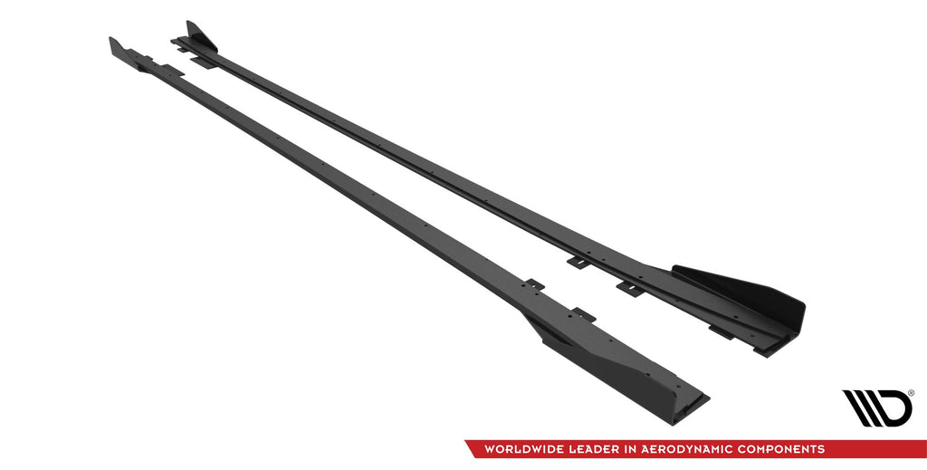 Maxton Design Street Pro Side Skirts Diffusers + Flaps para BMW 4 Gran Coupe F36 - imagen 5