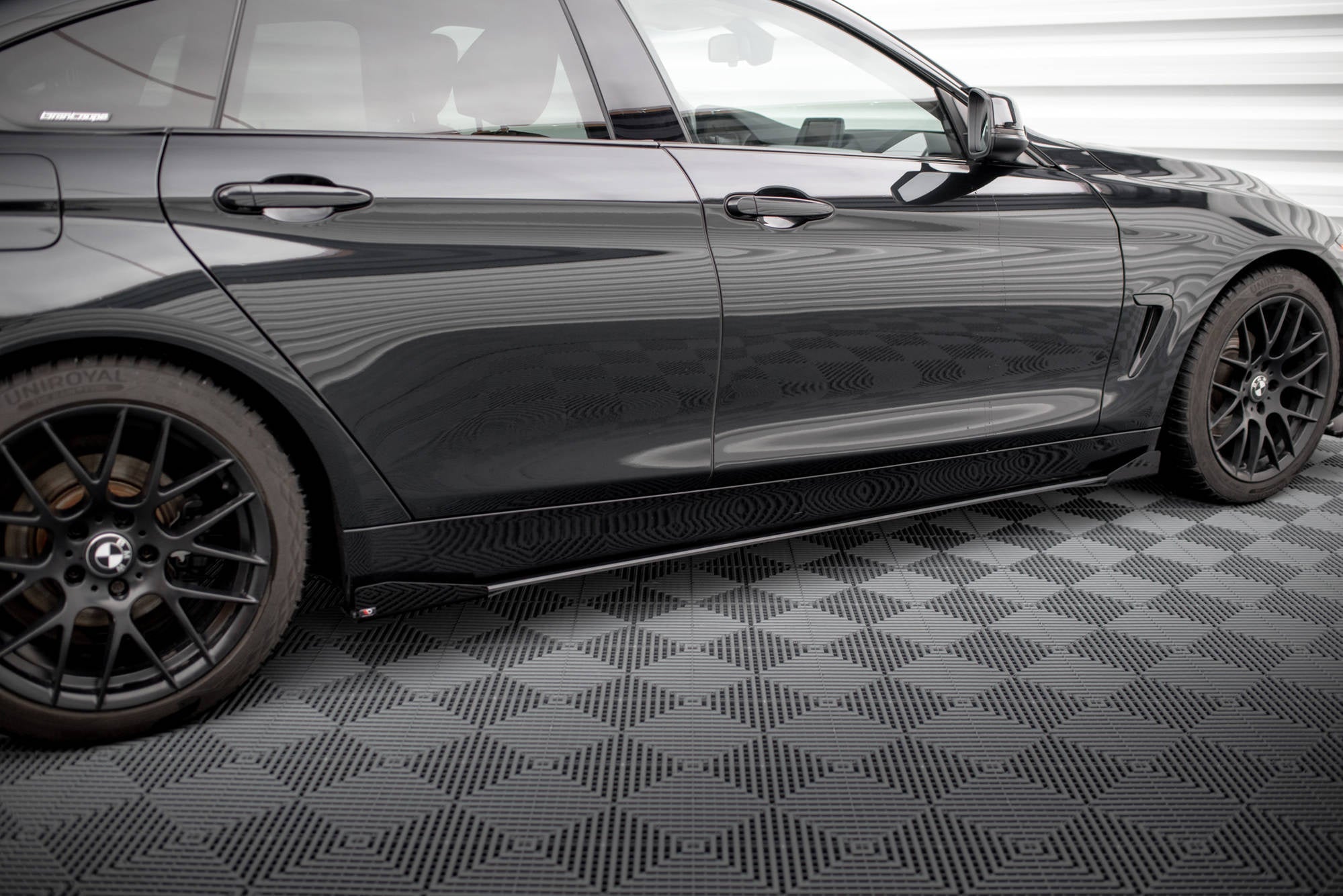 Maxton Design Street Pro Side Skirts Diffusers + Flaps para BMW 4 Gran Coupe F36 - imagen 2