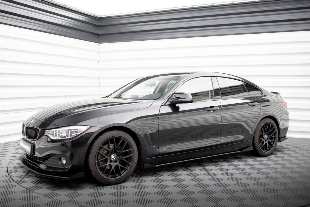 Maxton Design Street Pro Side Skirts Diffusers + Flaps para BMW 4 Gran Coupe F36 - imagen 3