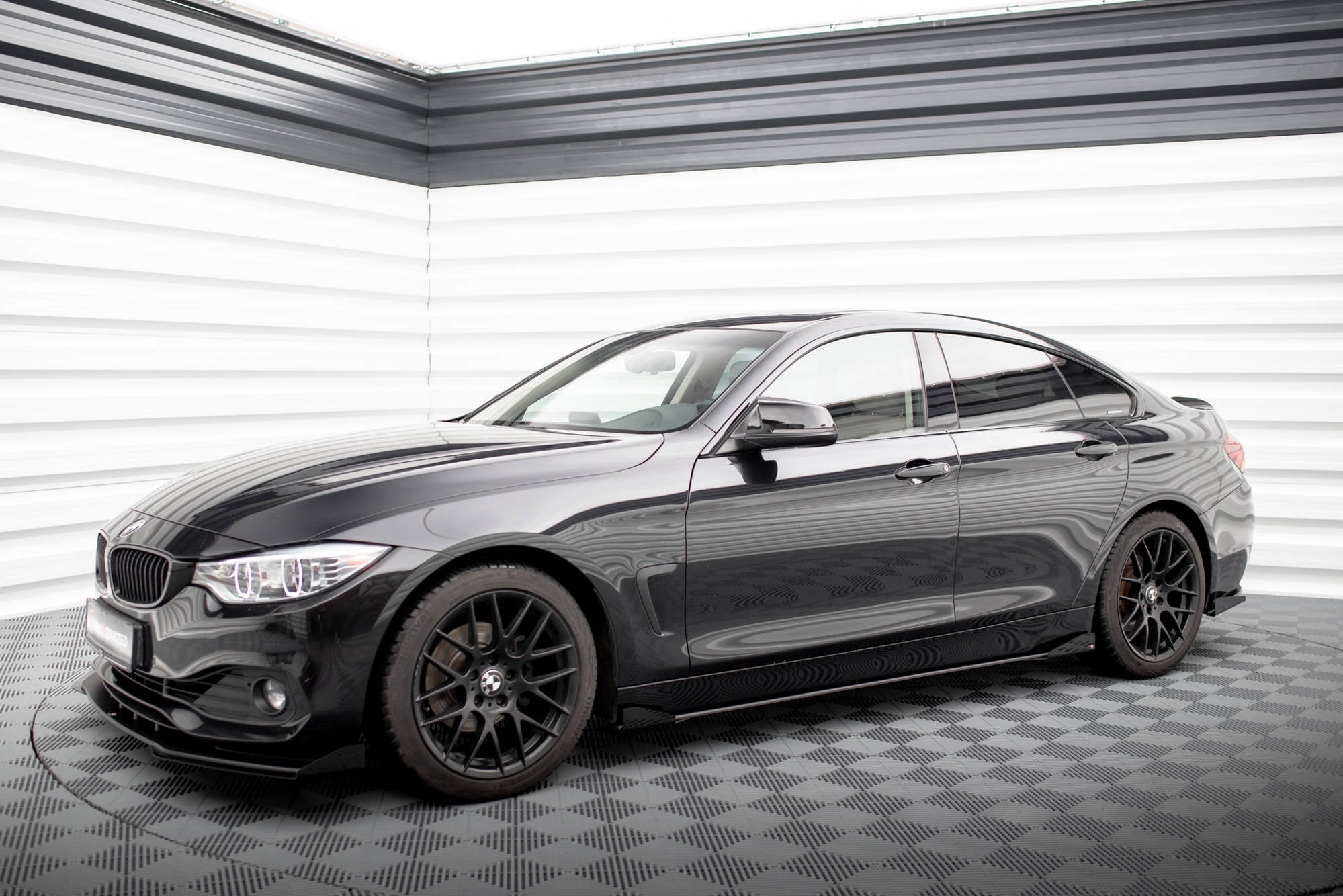 Maxton Design Street Pro Side Skirts Diffusers + Flaps para BMW 4 Gran Coupe F36 - imagen 3