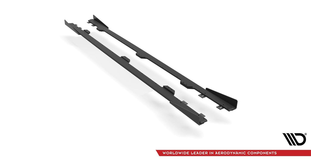 Maxton Design Street Pro Side Skirts Diffusers + Flaps para BMW 4 M-Pack / M440i G22 / G23 / G22 Facelift / G23 Facelift - imagen 3