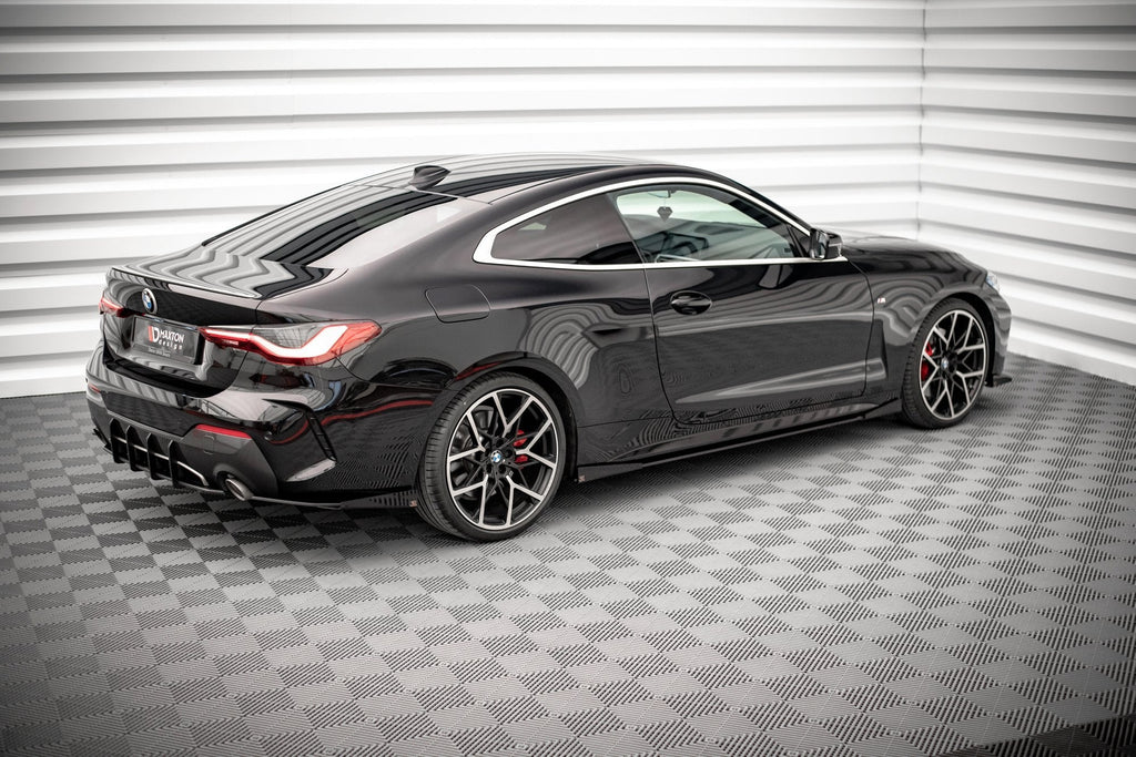 Maxton Design Street Pro Side Skirts Diffusers + Flaps para BMW 4 M-Pack / M440i G22 / G23 / G22 Facelift / G23 Facelift - imagen 2