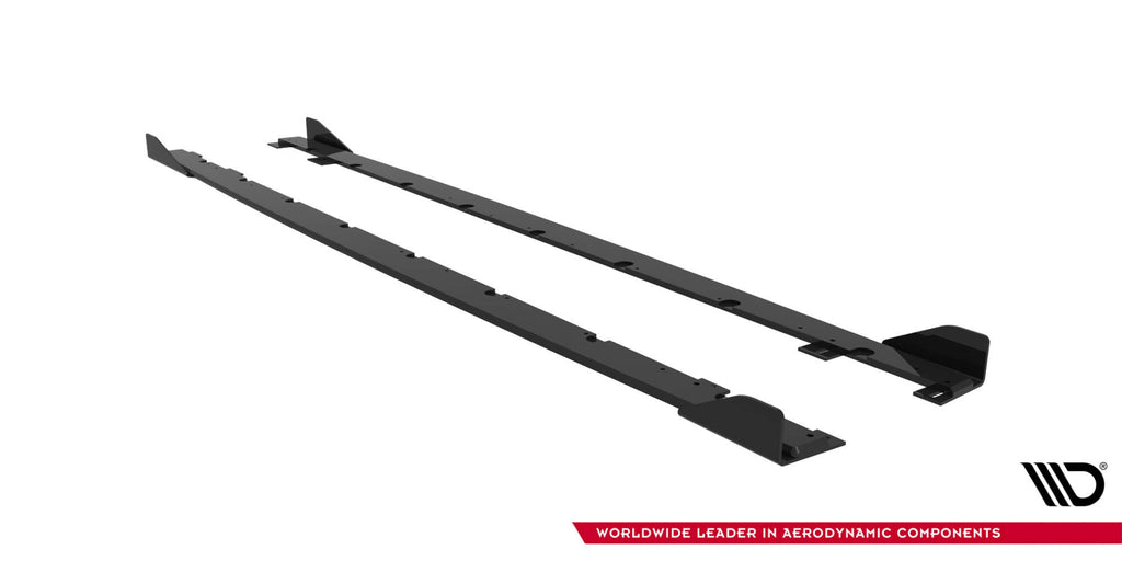 Maxton Design Street Pro Side Skirts Diffusers + Flaps para BMW 2 M-Pack / M235i Gran Coupe F74 - imagen 5