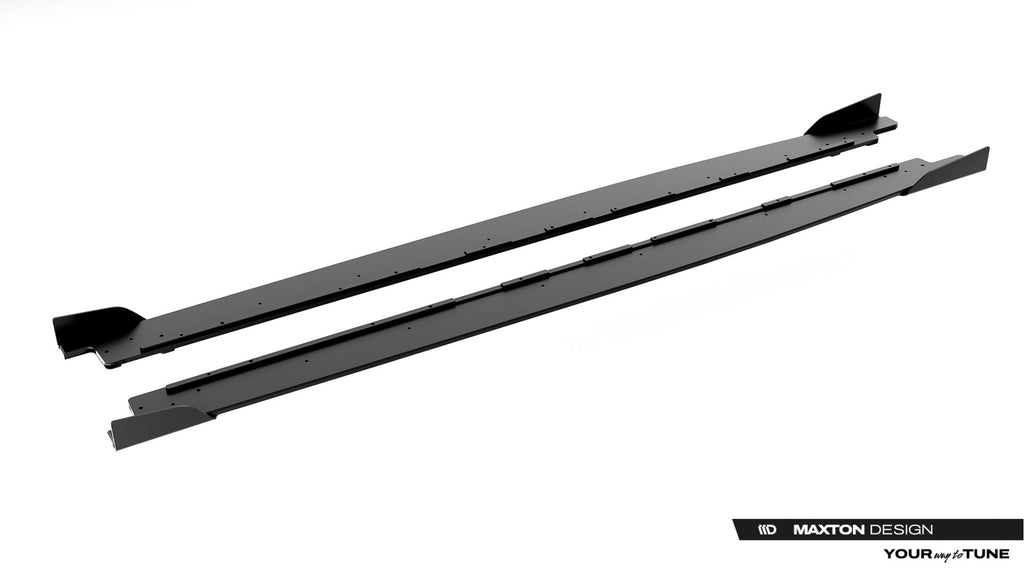 Maxton Design Street Pro Side Skirts Diffusers + Flaps para Cupra Leon ST / Hatchback Aero Mk1 / Mk1 Facelift - imagen 5