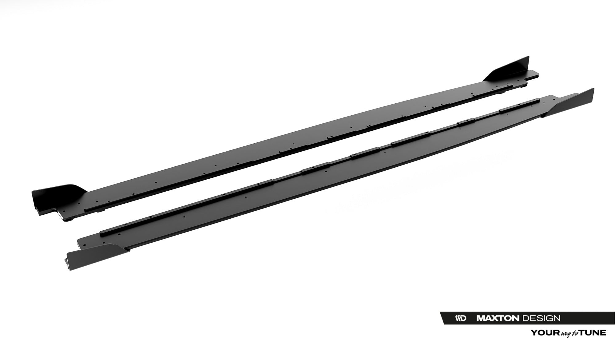 Maxton Design Street Pro Side Skirts Diffusers + Flaps para Cupra Leon ST / Hatchback Aero Mk1 / Mk1 Facelift - imagen 5