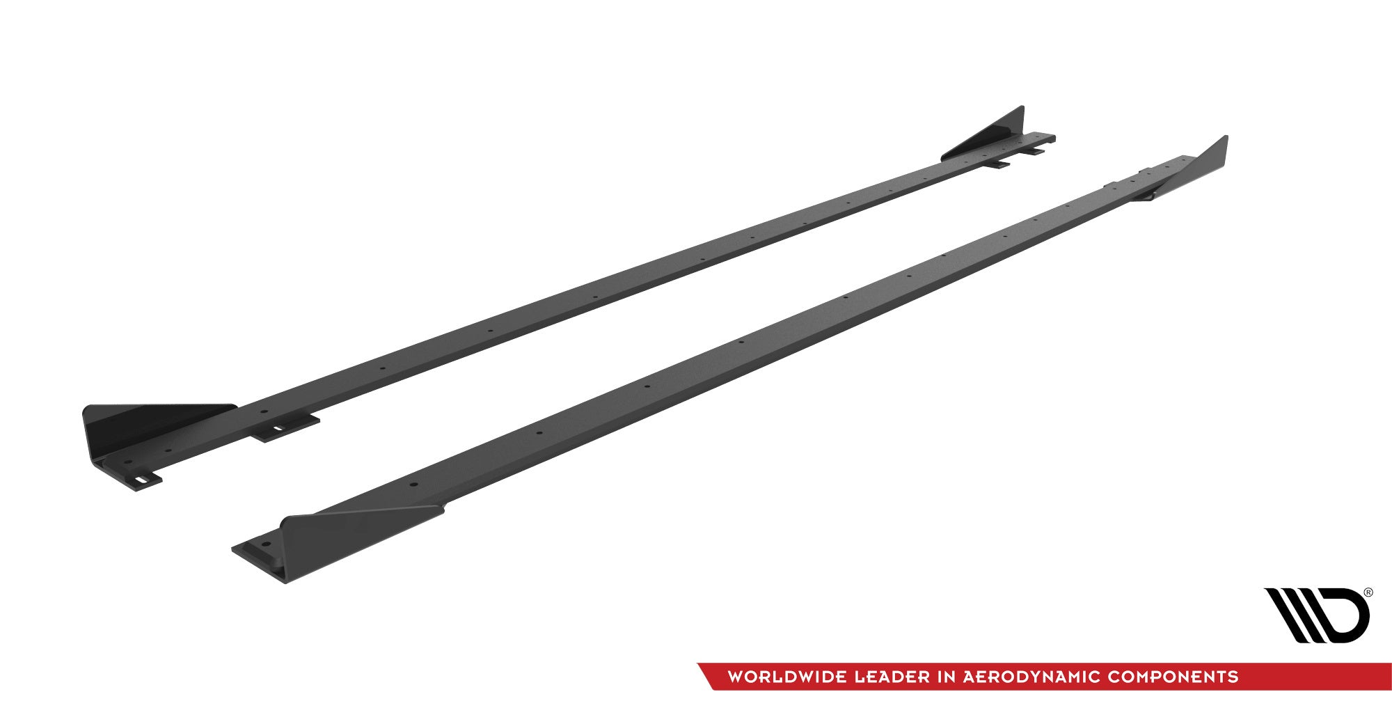 Maxton Design Street Pro Side Skirts Diffusers + Flaps para Ford Fiesta ST Mk6 - imagen 4