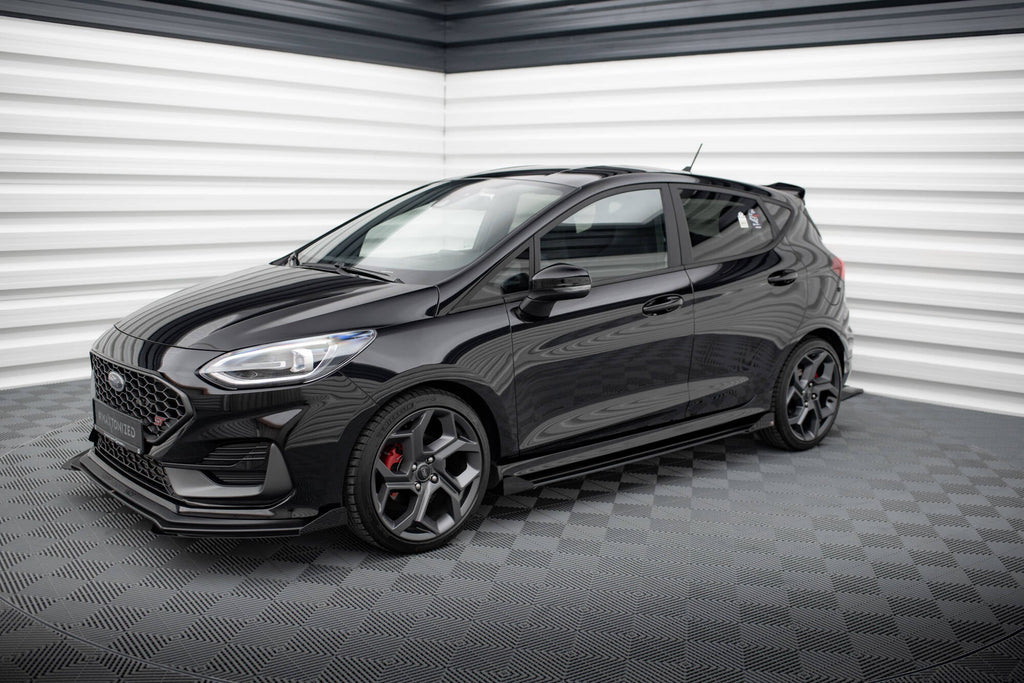 Maxton Design Street Pro Side Skirts Diffusers + Flaps para Ford Fiesta ST / ST-Line Mk8 - imagen 2