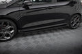 Maxton Design Street Pro Side Skirts Diffusers + Flaps para Ford Fiesta ST / ST-Line Mk8 - imagen 1