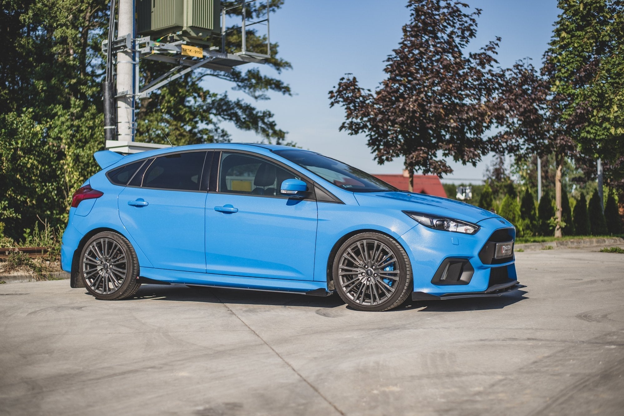 Maxton Design Street Pro Side Skirts Diffusers + Flaps para Ford Focus RS Mk3 - imagen 4