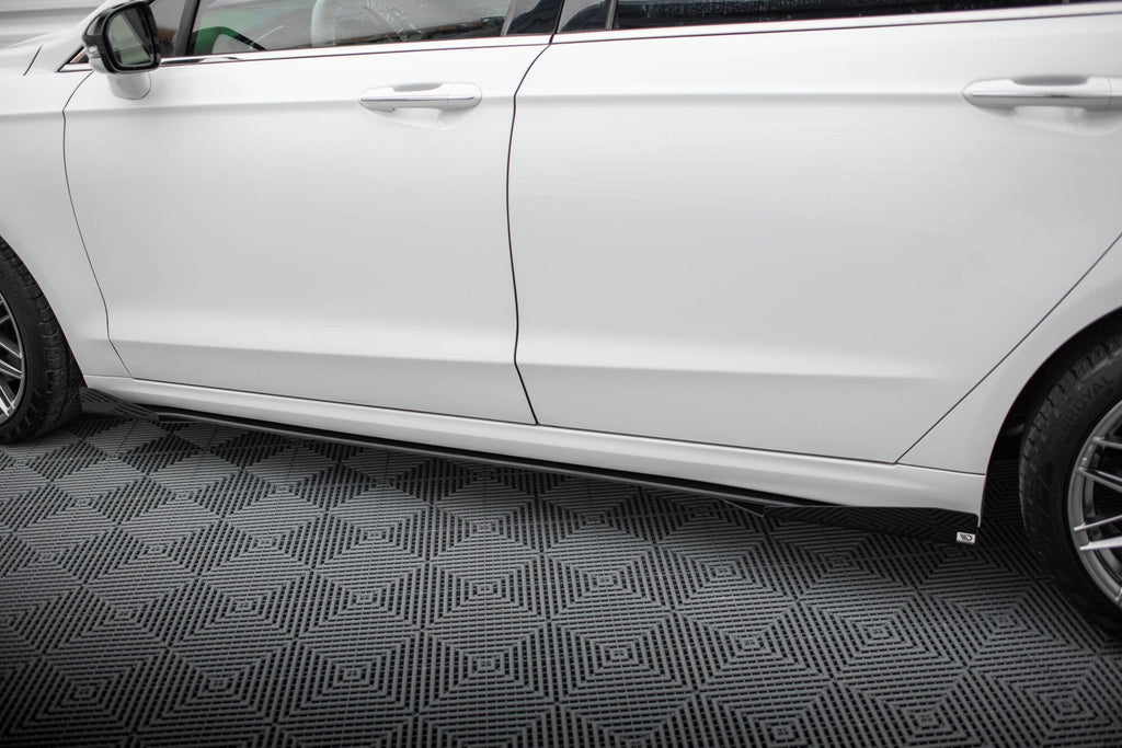 Maxton Design Street Pro Side Skirts Diffusers + Flaps para Ford Mondeo Sport Mk5 Facelift / Fusion Sport Mk2 Facelift - imagen 2