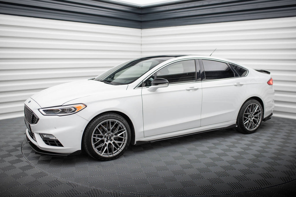 Maxton Design Street Pro Side Skirts Diffusers + Flaps para Ford Mondeo Sport Mk5 Facelift / Fusion Sport Mk2 Facelift - imagen 3