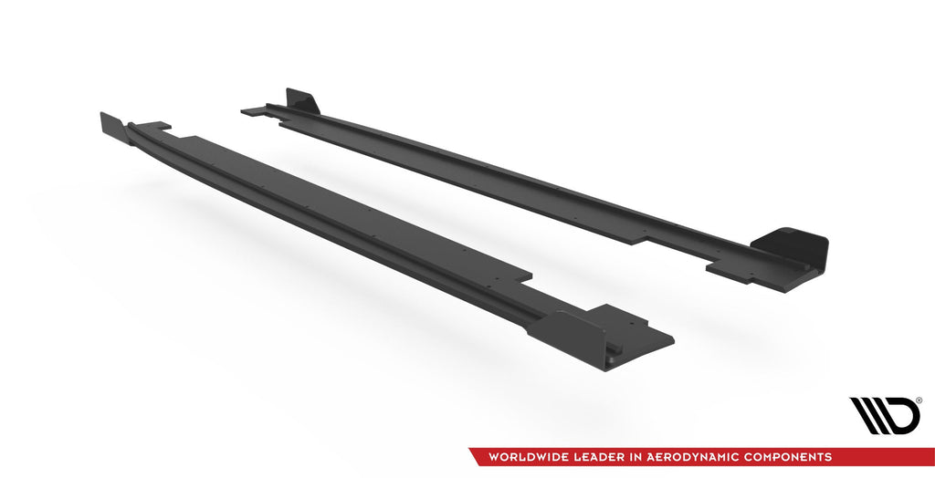 Maxton Design Street Pro Side Skirts Diffusers + Flaps para Hyundai I20 N Mk3 - imagen 4