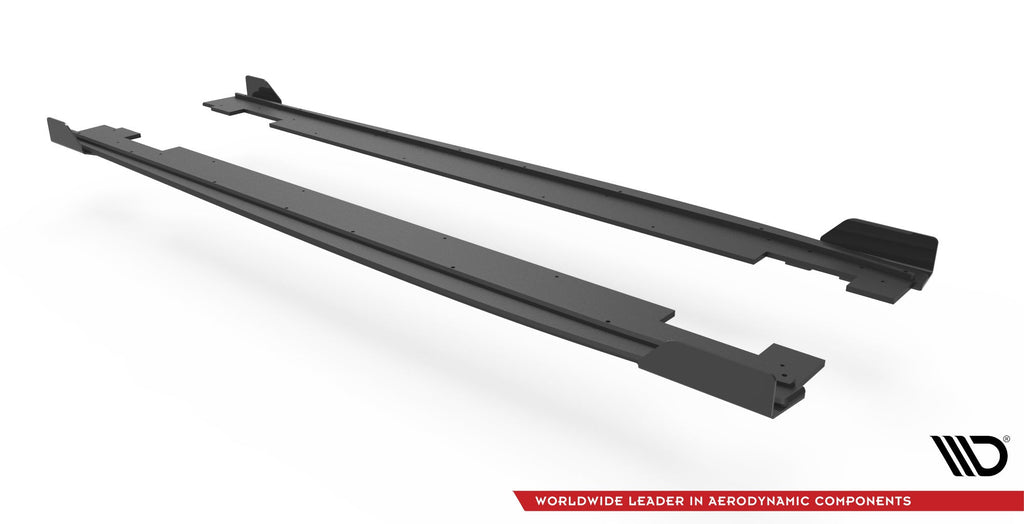 Maxton Design Street Pro Side Skirts Diffusers + Flaps para Hyundai I20 N Mk3 - imagen 5