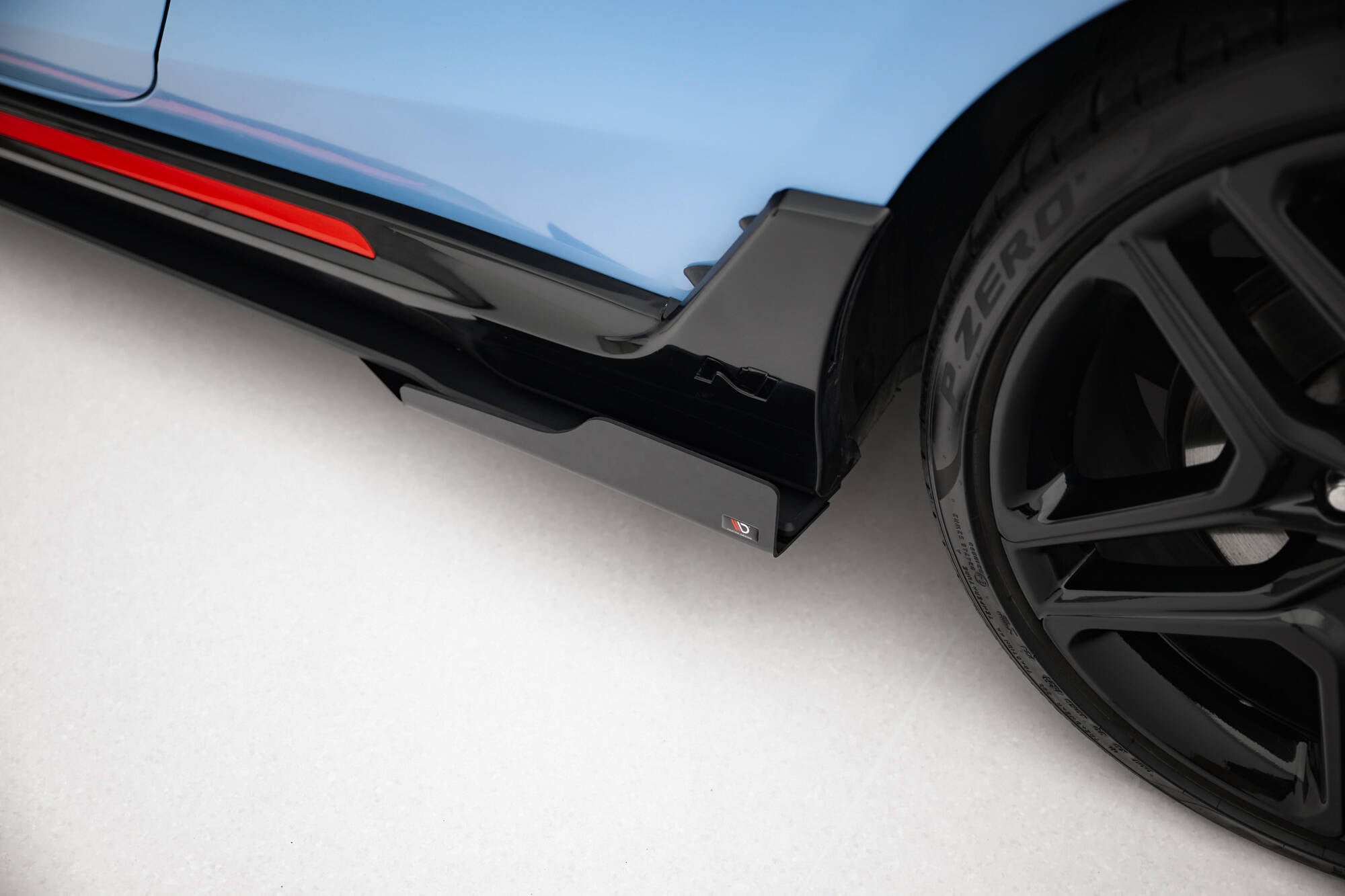 Maxton Design Street Pro Side Skirts Diffusers + Flaps para Hyundai Veloster N Mk2 - imagen 2