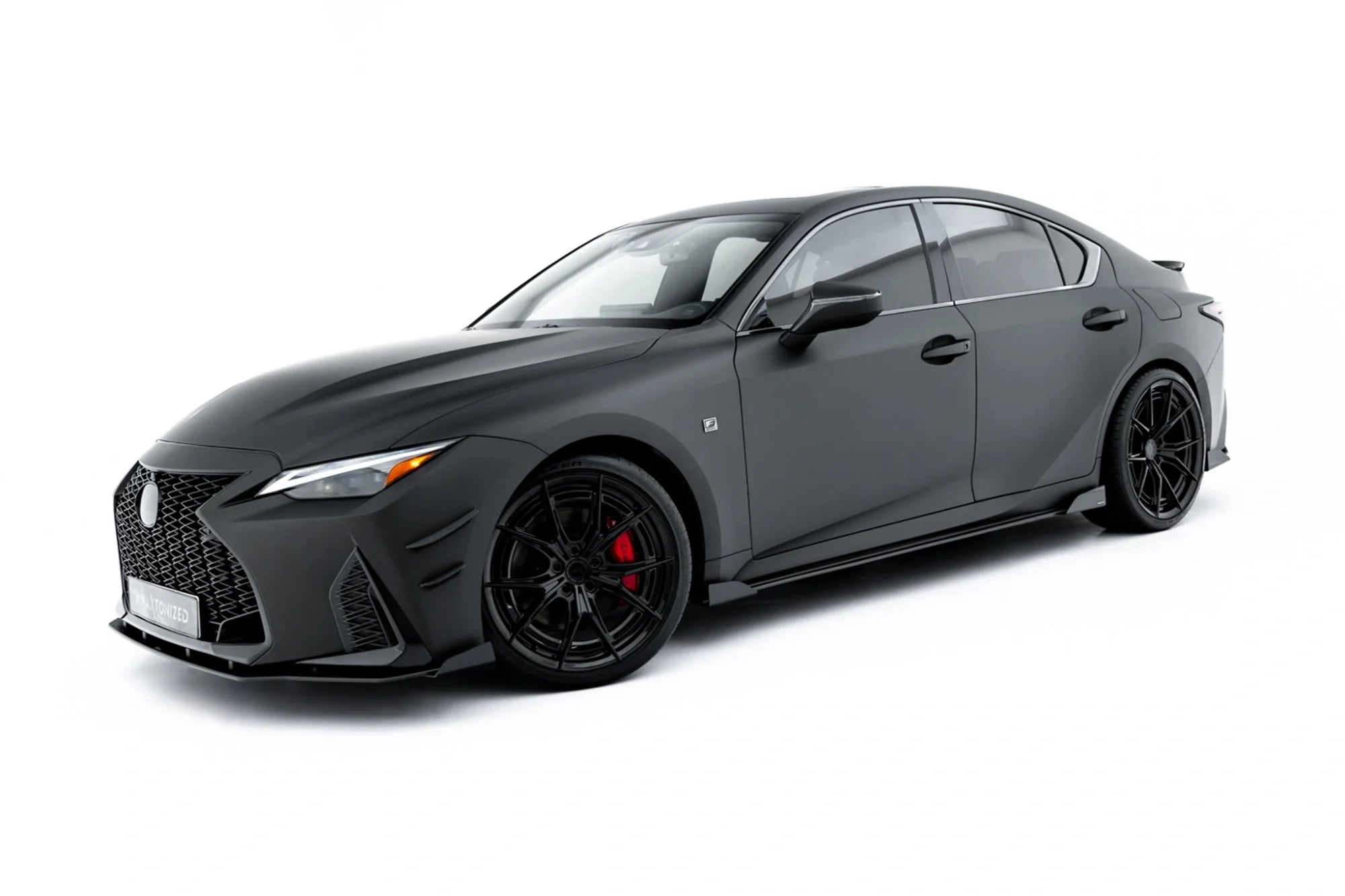 Maxton Design Street Pro Side Skirts Diffusers + Flaps para Lexus IS 500 Mk3 Facelift 2 (XE30) - imagen 2