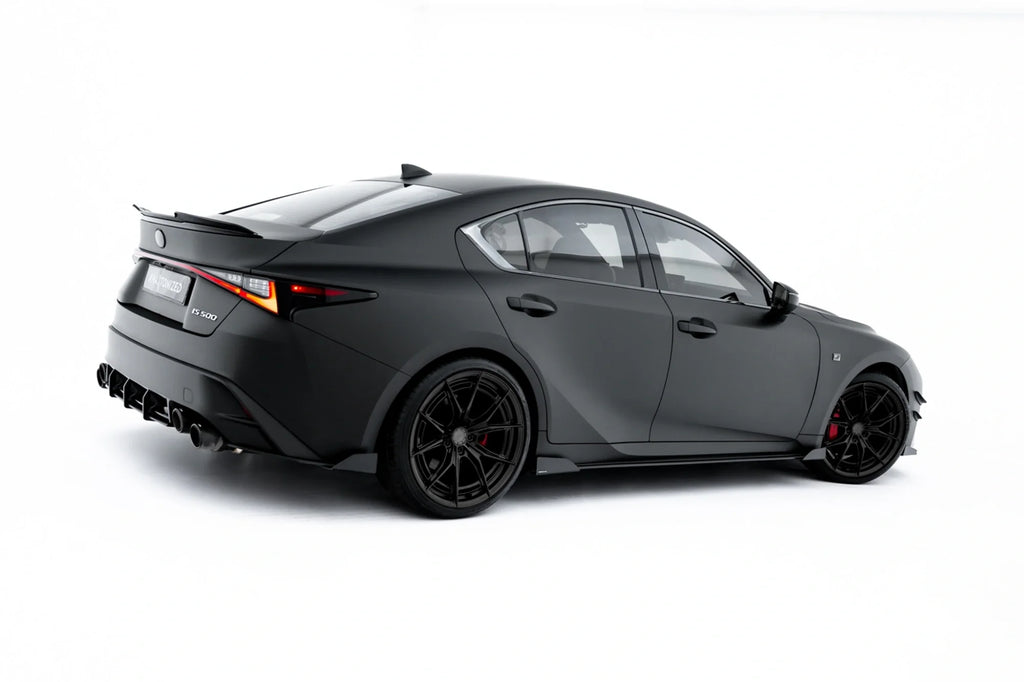 Maxton Design Street Pro Side Skirts Diffusers + Flaps para Lexus IS 500 Mk3 Facelift 2 (XE30) - imagen 1