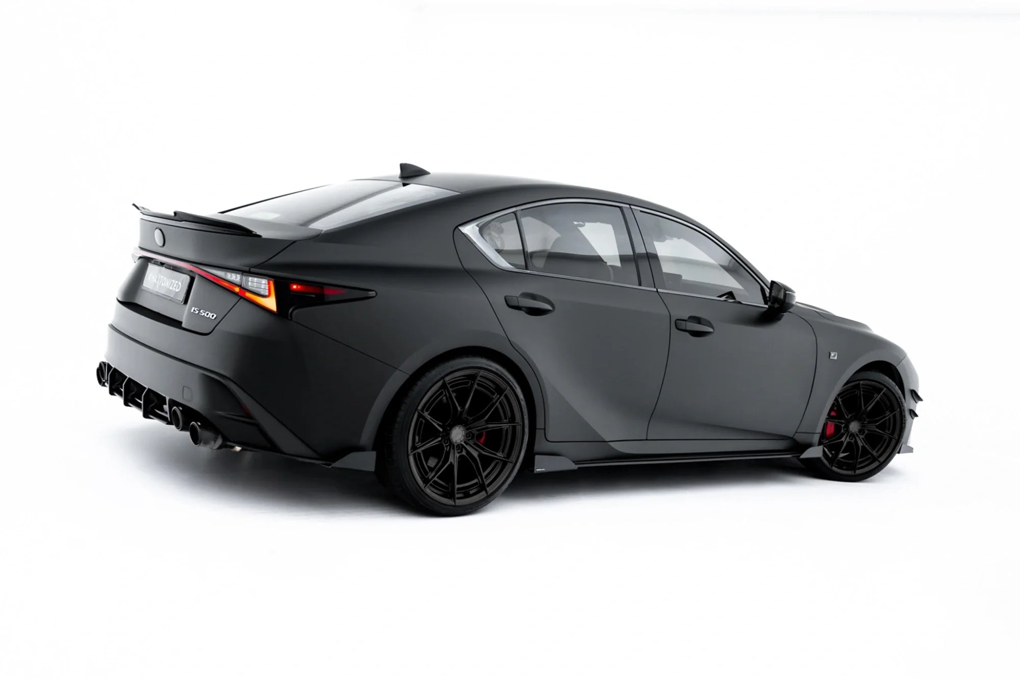 Maxton Design Street Pro Side Skirts Diffusers + Flaps para Lexus IS 500 Mk3 Facelift 2 (XE30) - imagen 1