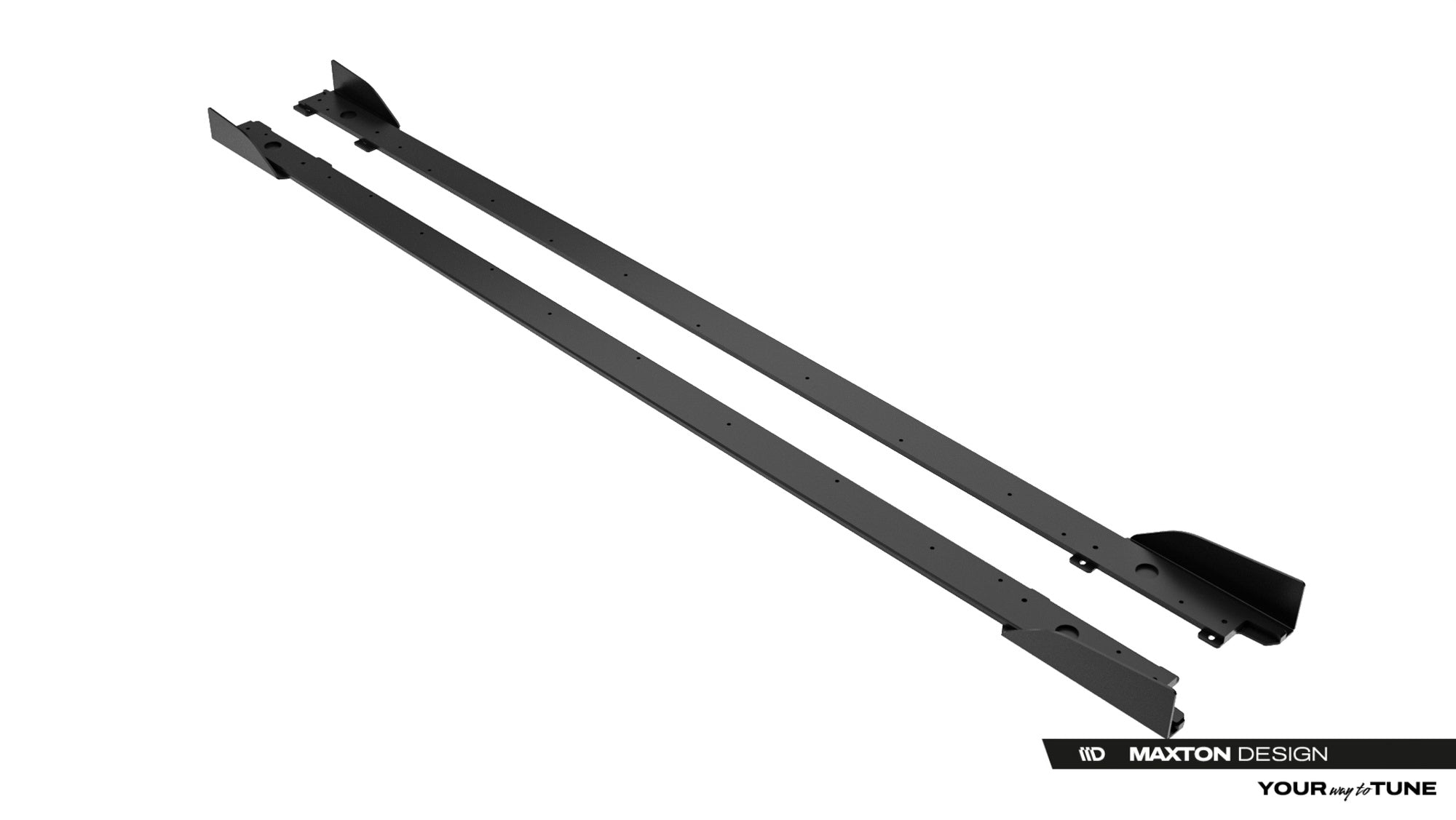 Maxton Design Street Pro Side Skirts Diffusers + Flaps para Lexus IS 500 Mk3 Facelift 2 (XE30) - imagen 7