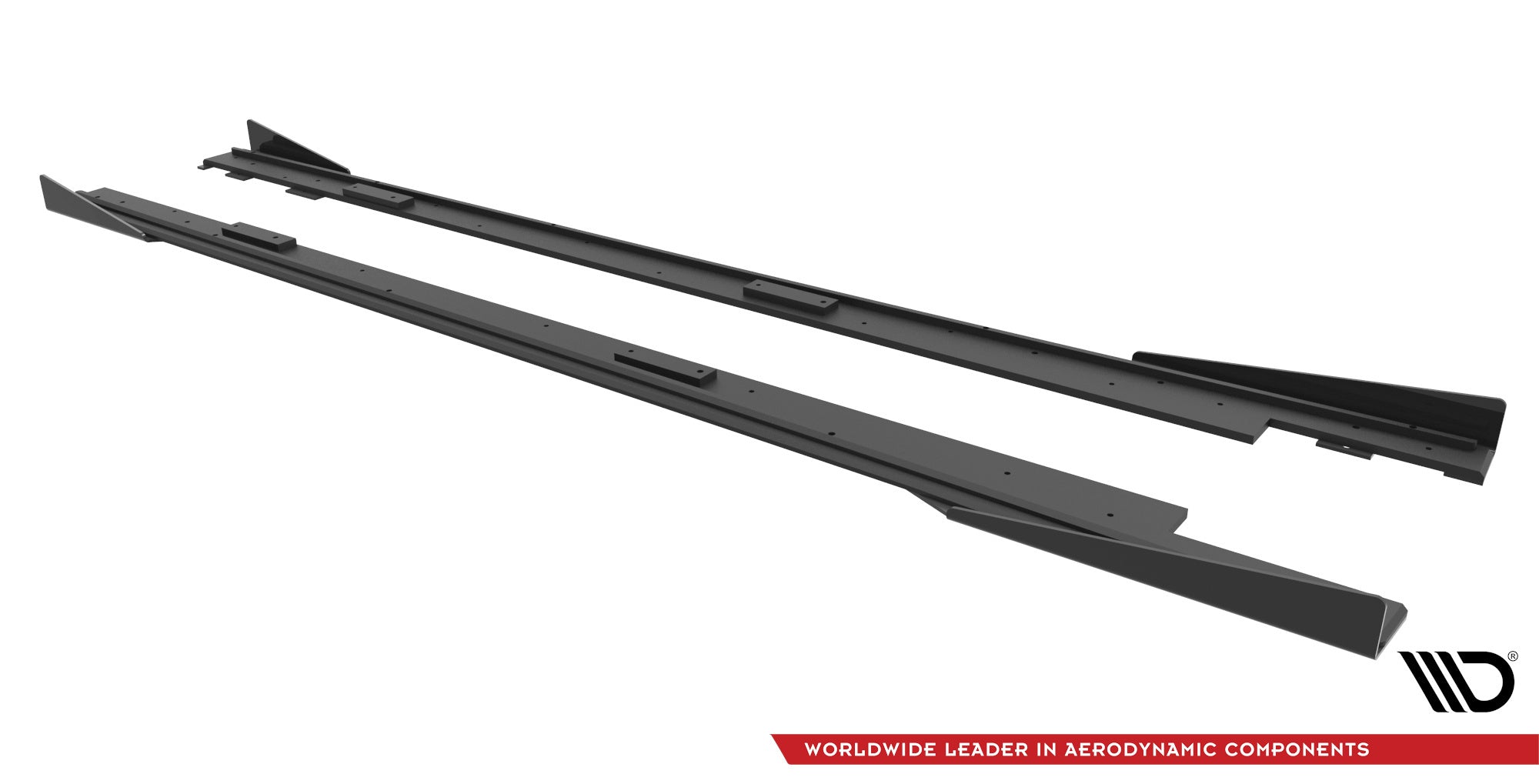 Maxton Design Street Pro Side Skirts Diffusers + Flaps para Mazda 3 MPS Mk1 - imagen 4