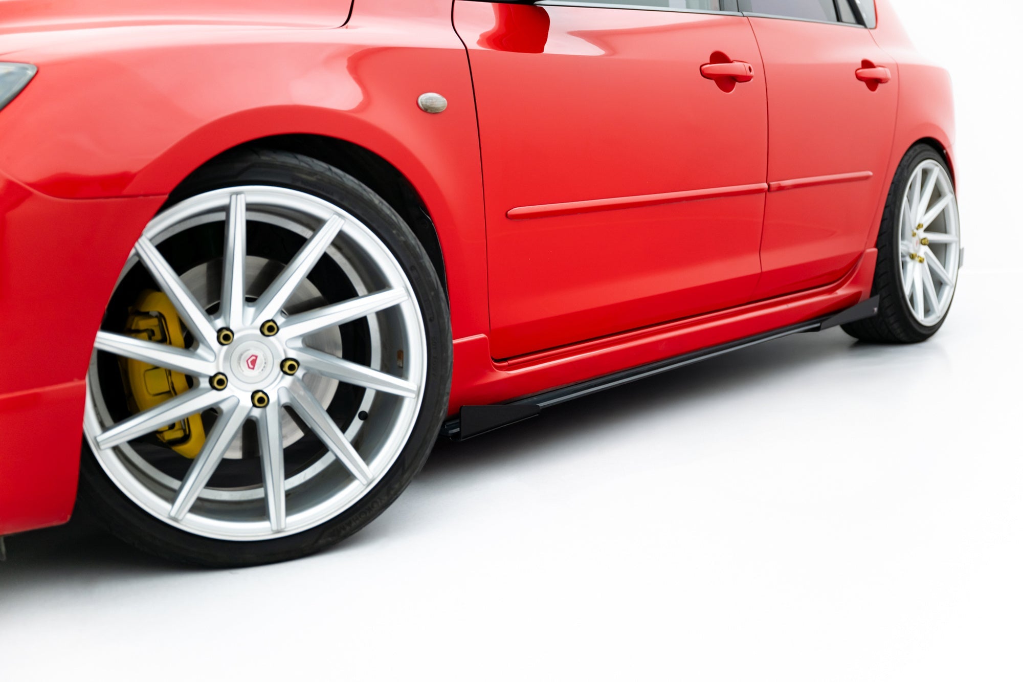 Maxton Design Street Pro Side Skirts Diffusers + Flaps para Mazda 3 MPS Mk1 - imagen 3