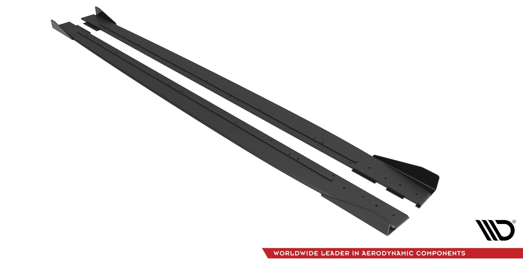Maxton Design Street Pro Side Skirts Diffusers + Flaps para Mercedes-AMG C43 Coupe / Cabrio C205 Facelift / A205 Facelift - imagen 5