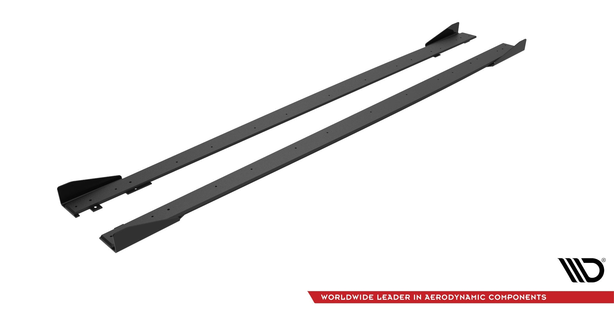 Maxton Design Street Pro Side Skirts Diffusers + Flaps para Mercedes-AMG C63 Sedan / Estate W205 Facelift - imagen 4