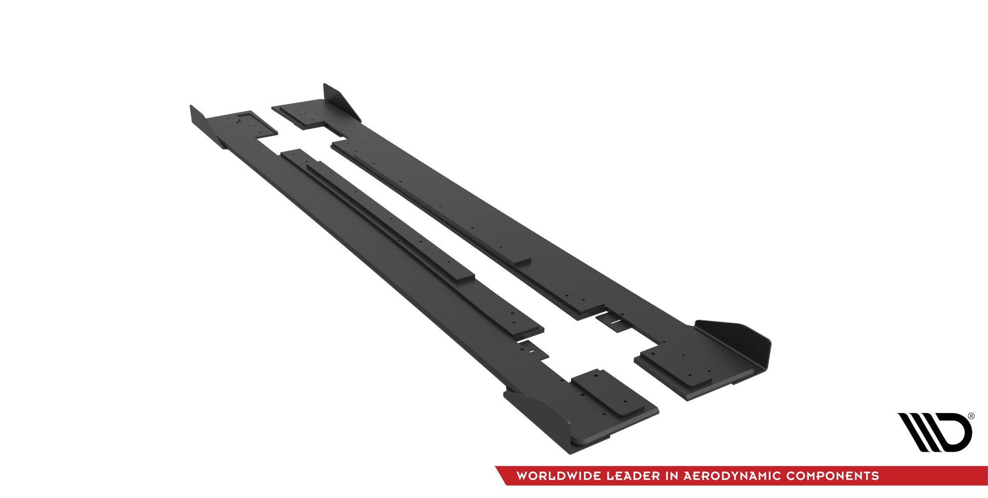 Maxton Design Street Pro Side Skirts Diffusers + Flaps para Mercedes-AMG CLA 45 C117 Facelift - imagen 4