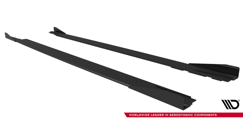 Maxton Design Street Pro Side Skirts Diffusers + Flaps para Mercedes-AMG CLE 53 Aero C236 - imagen 6