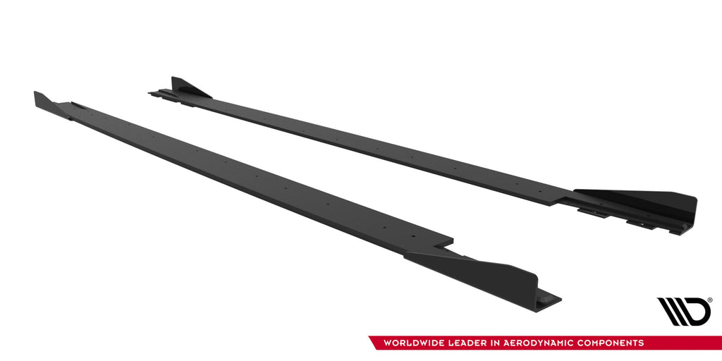 Maxton Design Street Pro Side Skirts Diffusers + Flaps para Mercedes-AMG CLE 53 Aero C236 - imagen 7