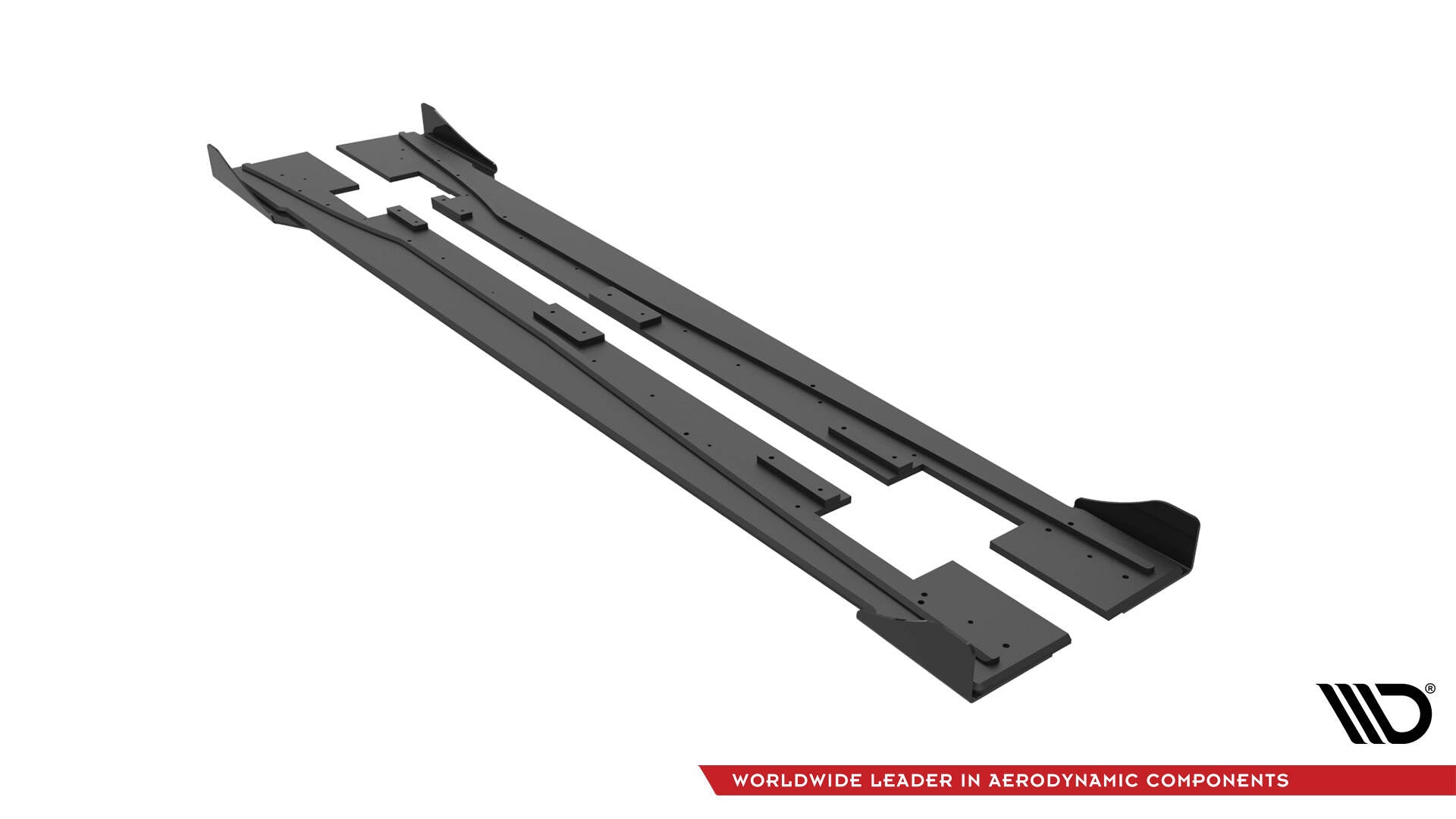 Maxton Design Street Pro Side Skirts Diffusers + Flaps para Mercedes-Benz A 45 AMG W176 Facelift - imagen 7