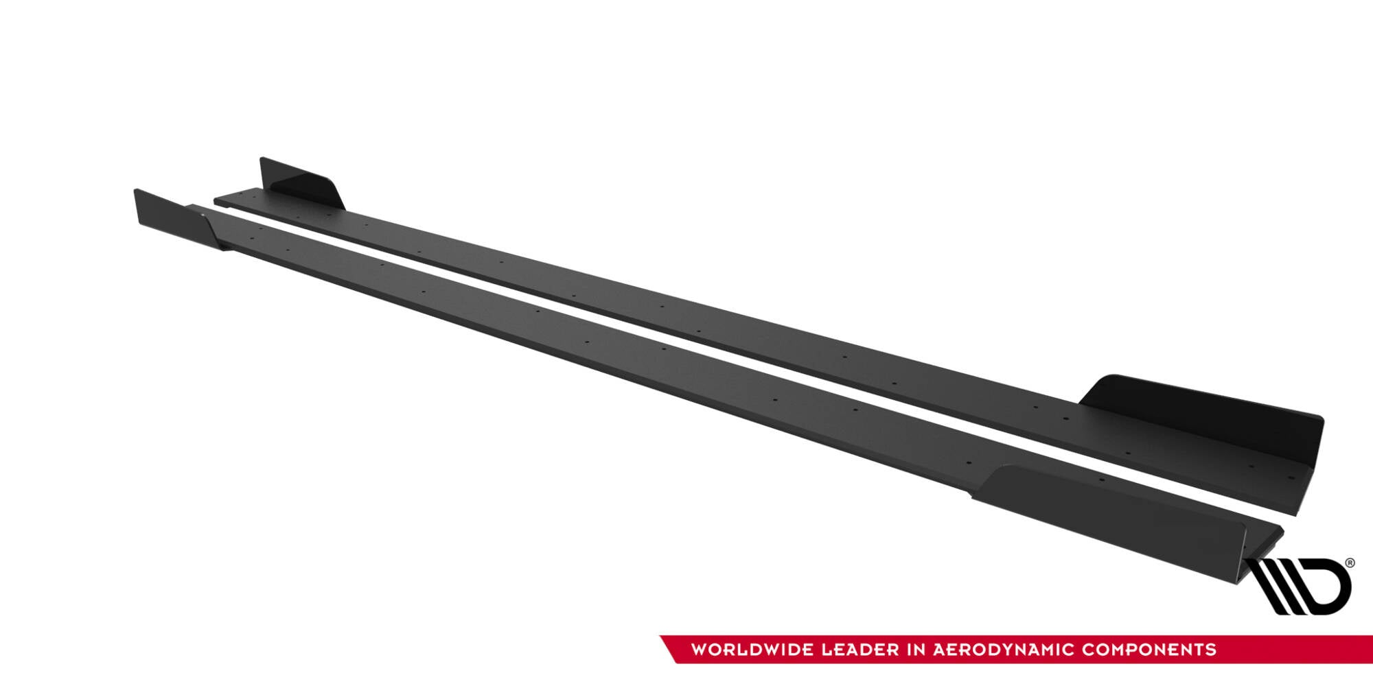 Maxton Design Street Pro Side Skirts Diffusers + Flaps para Mitsubishi Lancer EVO X - imagen 5
