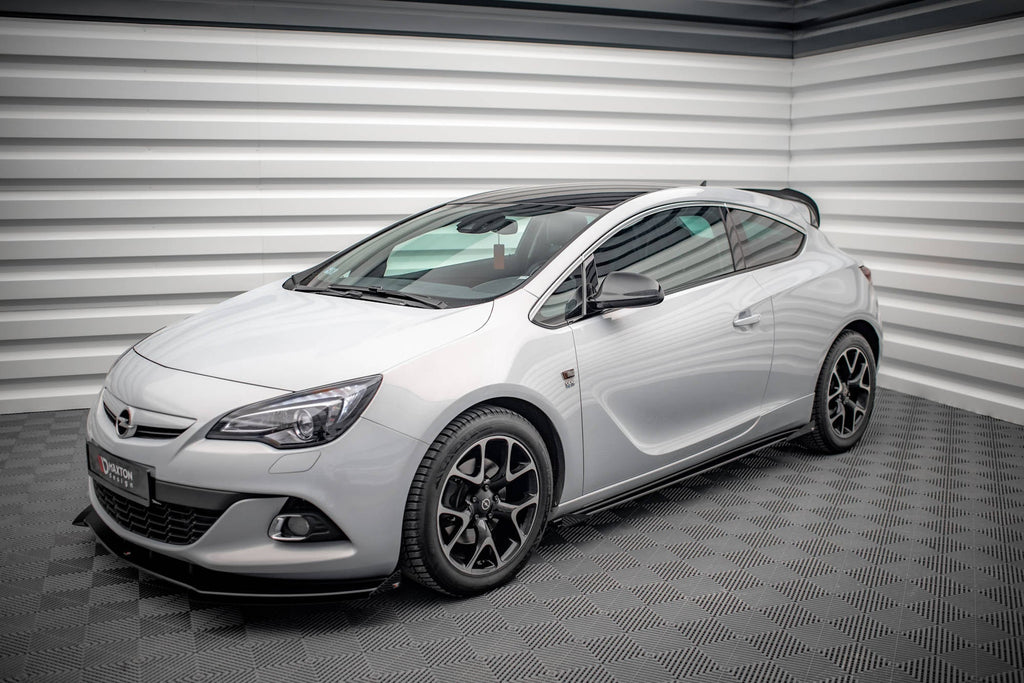 Maxton Design Street Pro Side Skirts Diffusers + Flaps para Opel Astra GTC OPC-Line J - imagen 3