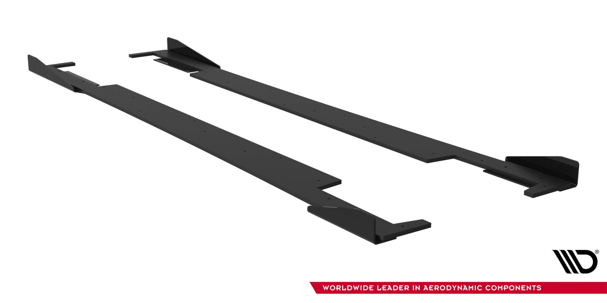 Maxton Design Street Pro Side Skirts Diffusers + Flaps para Subaru Impreza WRX STI Mk3 Facelift - imagen 6